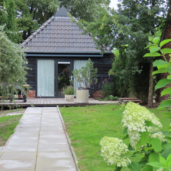 Buitenzijde van de B&B