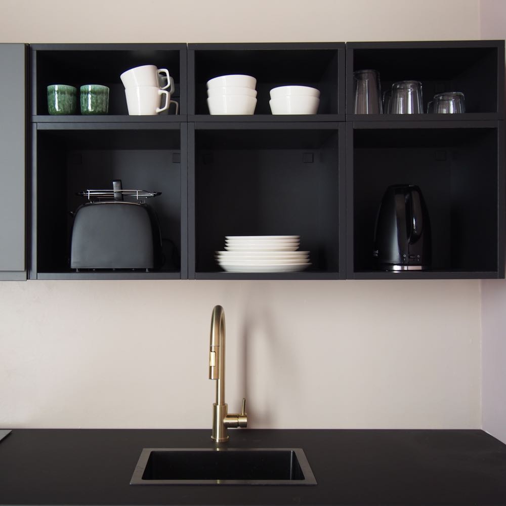 Moderne keuken in een suite Malaga