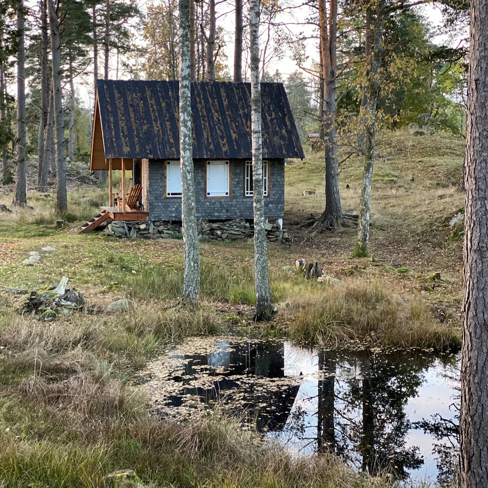 Schattig vakantiehuisje in Zweden.