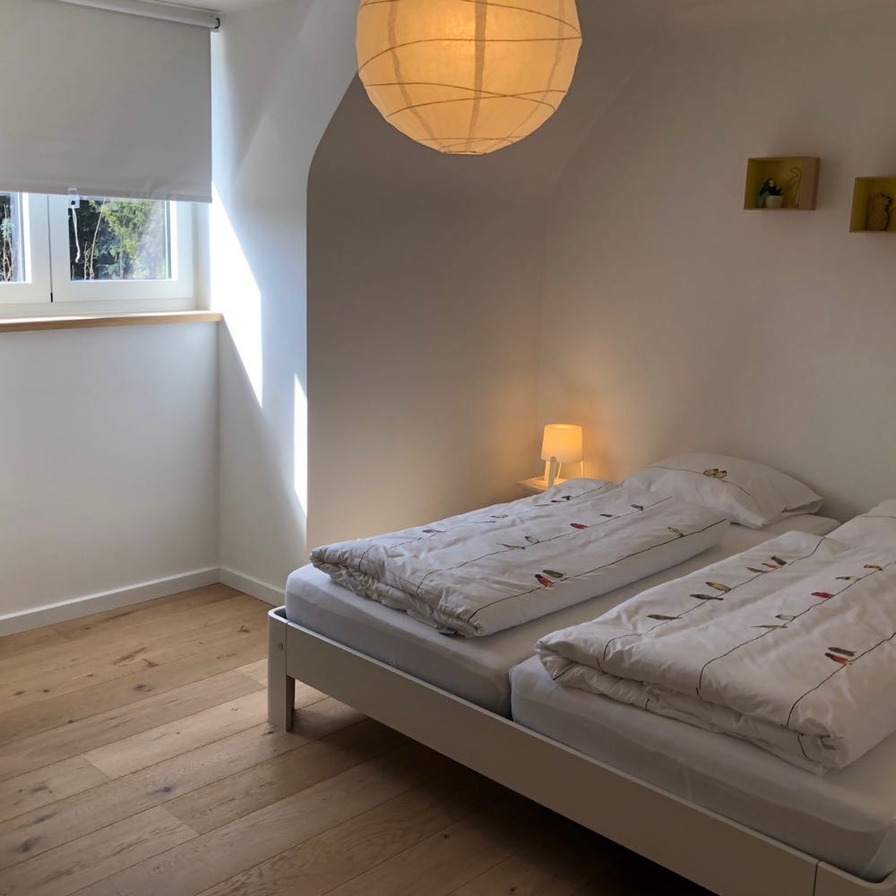 Huiselijke slaapkamer in een vakantiewoning in Belgisch Limburg