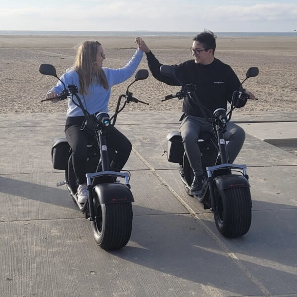 Met de e-chopper door Zuid-Holland