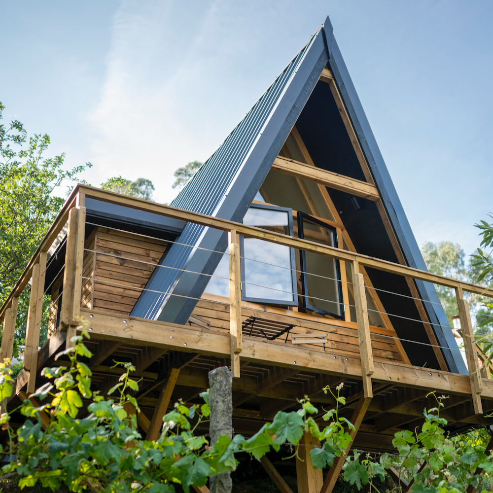 A frame cabin in Portugal