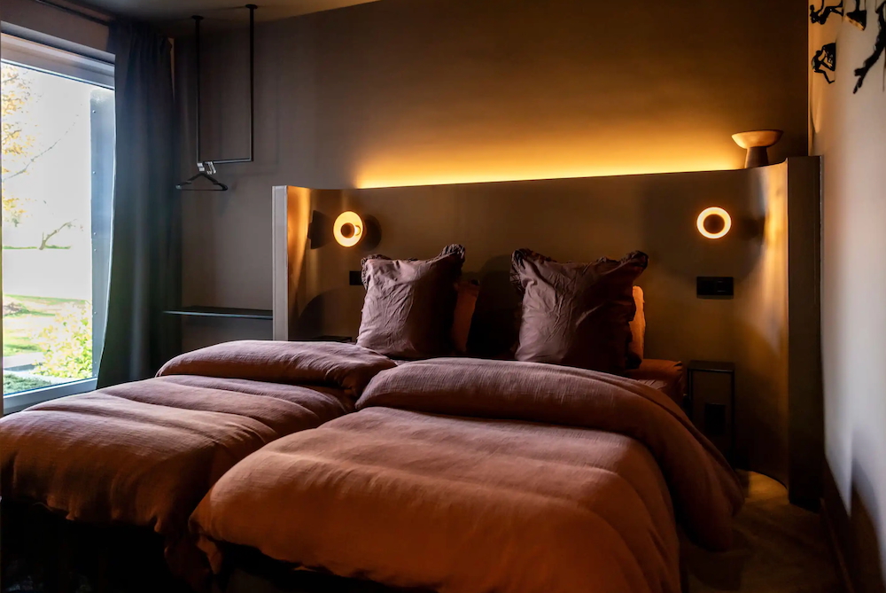 Slaapkamer in vakantiehuis in België