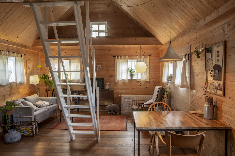 Gemütliches Holzhäuschen für ein Wochenende oder einen Urlaub