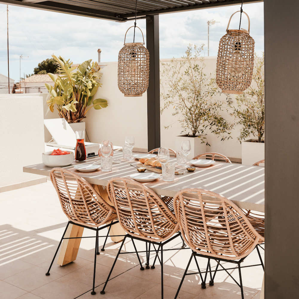 Dachterrasse in Ihrer Villa in Spanien