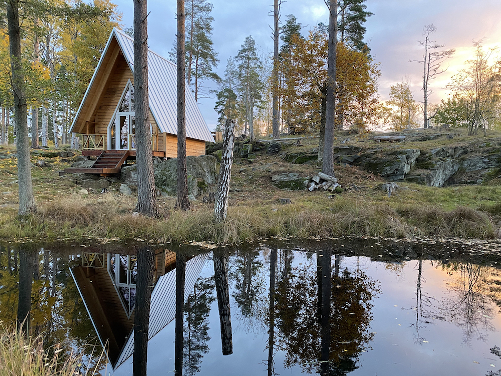 Übernachten am Wasser in Westschweden