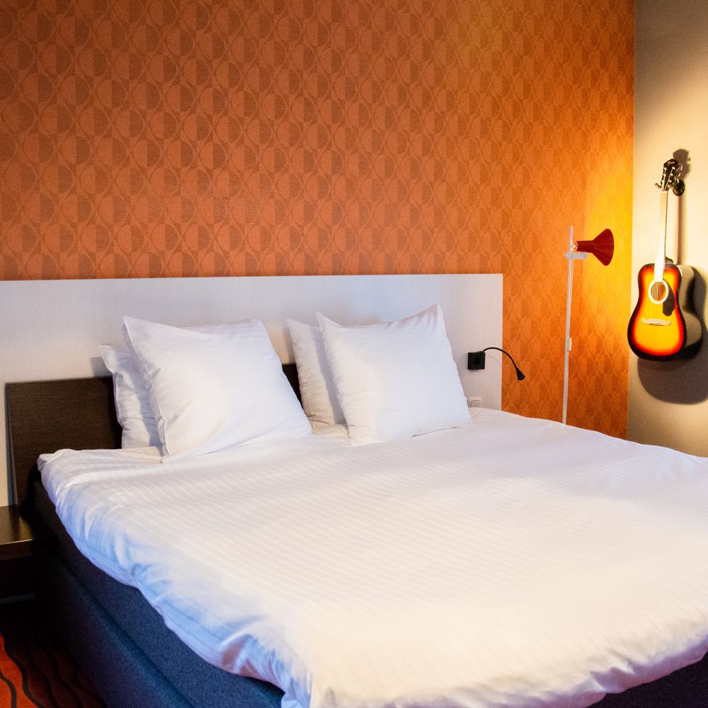 Hotelzimmer von Hotel de Wereld