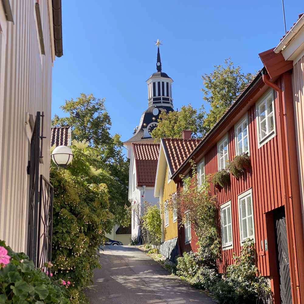 Stadtspaziergang durch Vastervik Schweden