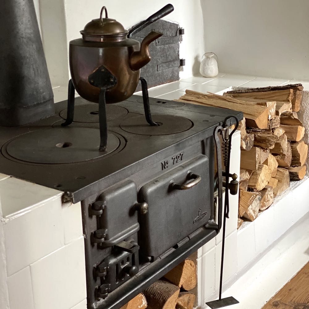 Ferienhaus mit altmodischer Küche Schweden Smaland