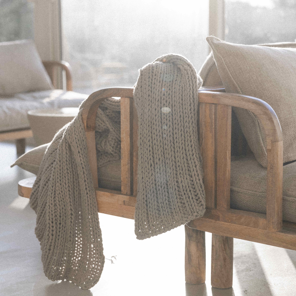 Wintergarten mit Lounge-Sofas