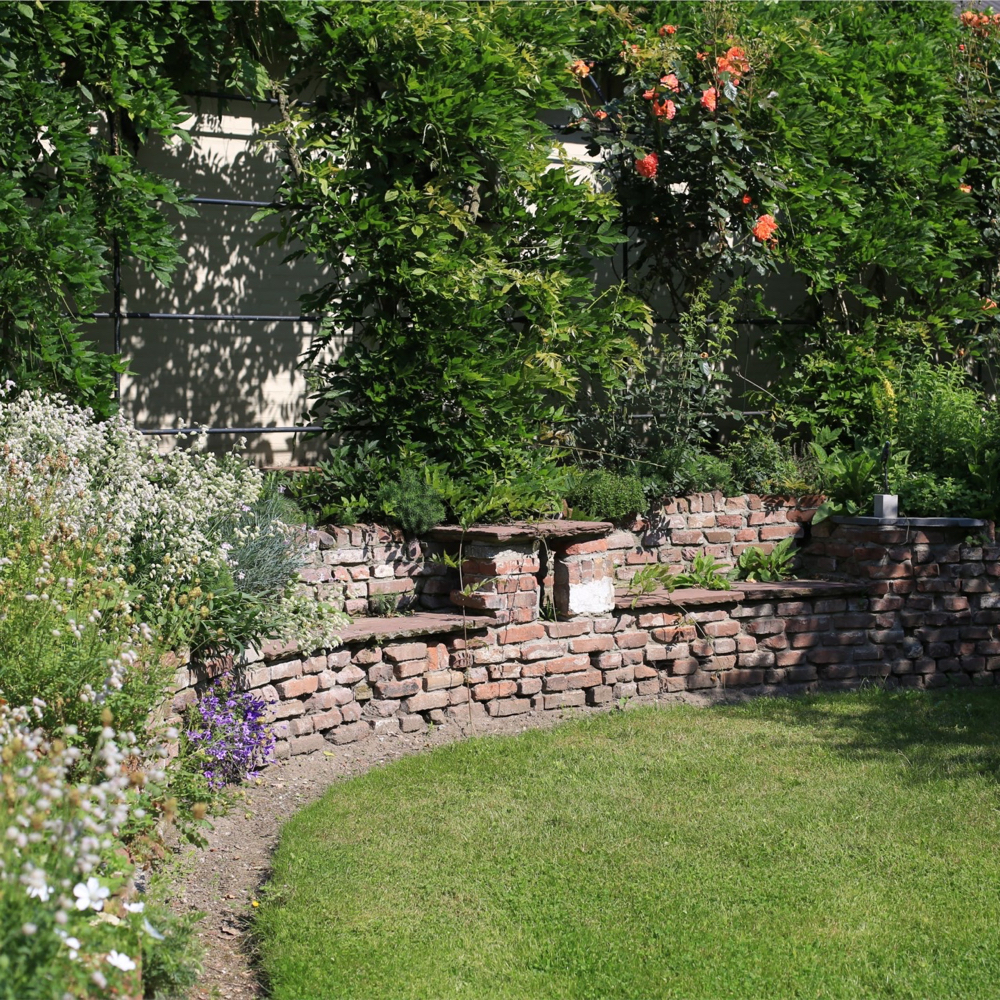 Im Garten des Ferienhauses