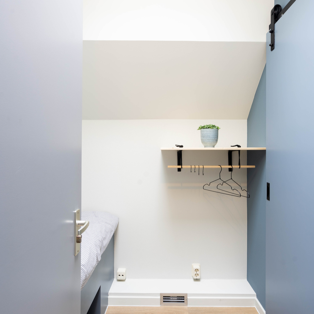 Kabine an Bord eines B&B-Bootes in Amersfoort