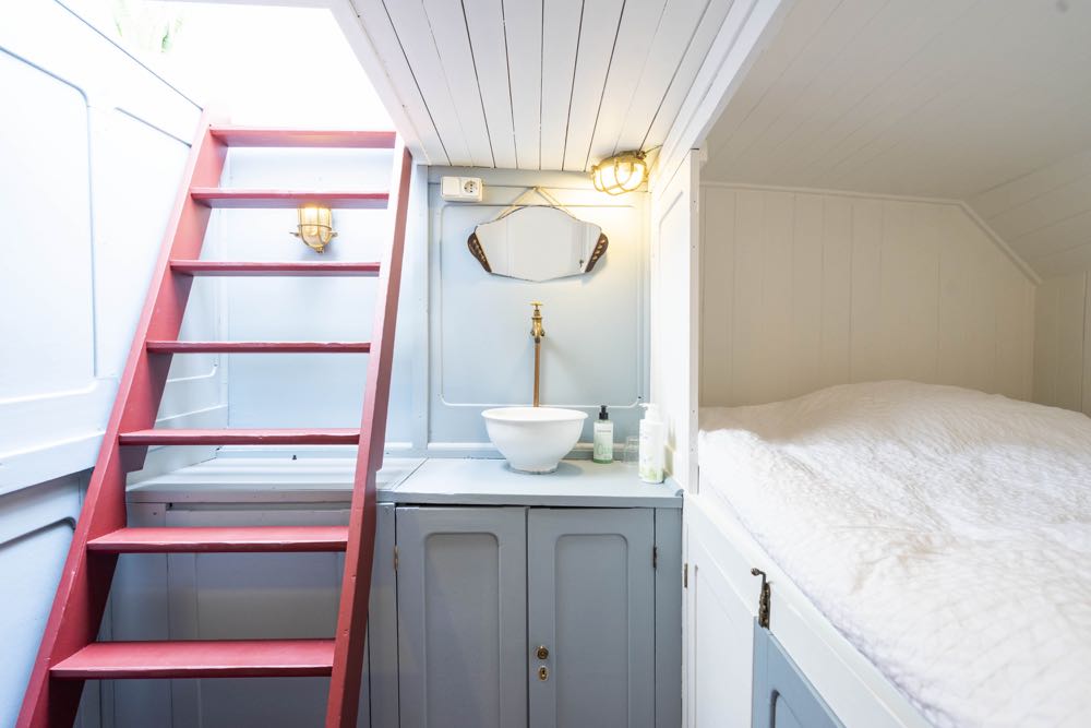 Kabine für B&B-Gäste auf dem Boot