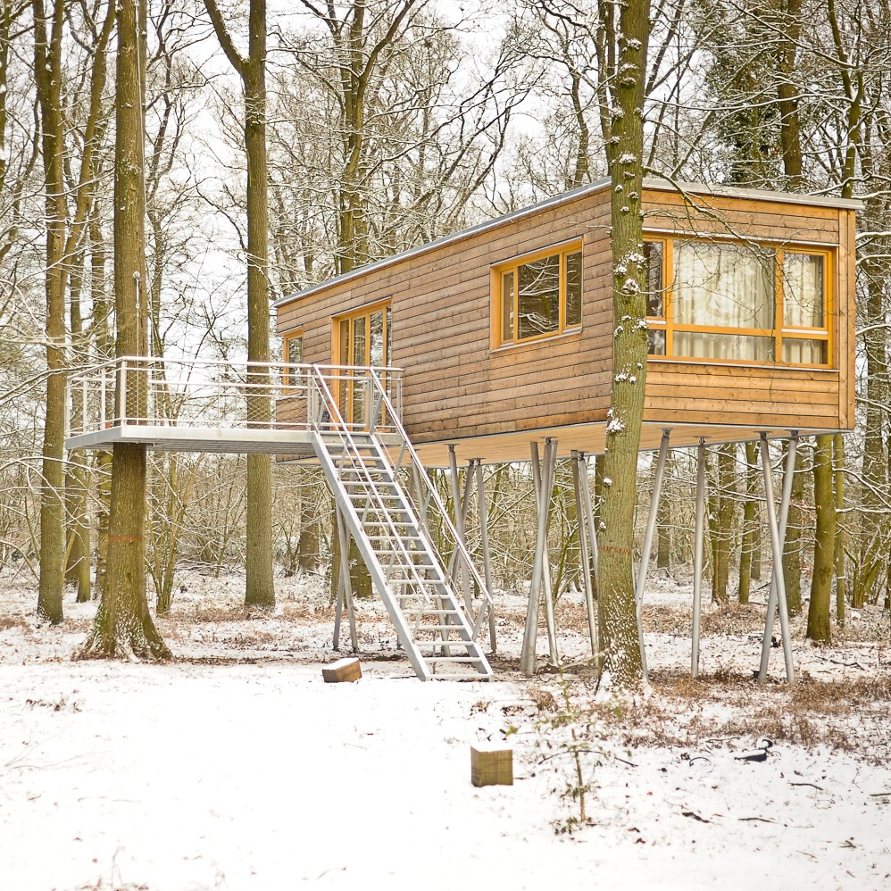 Winter im Baumhaus