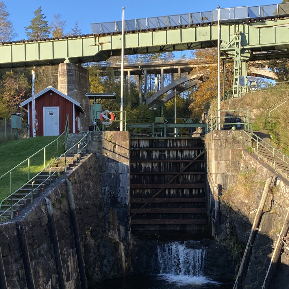 Schleusen in Haverud