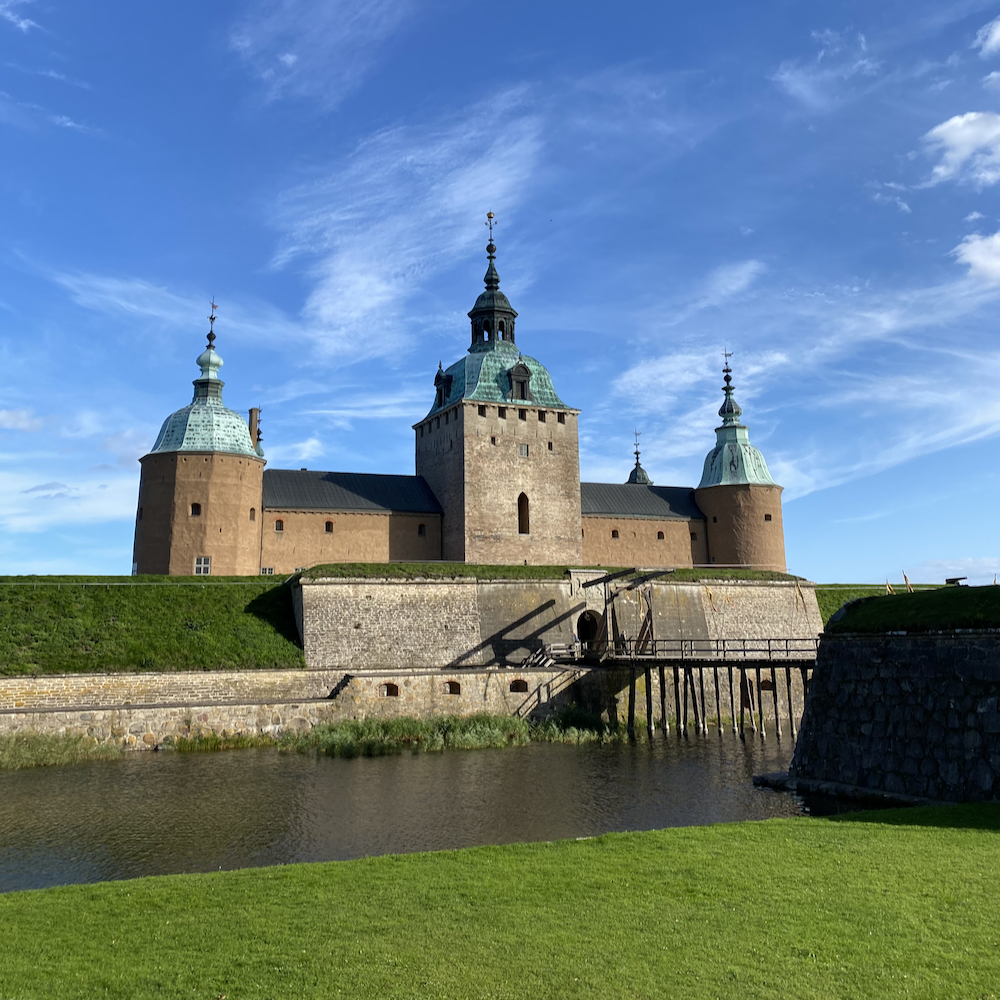 Erkundungstour im Schloss Kalmar in Smaland