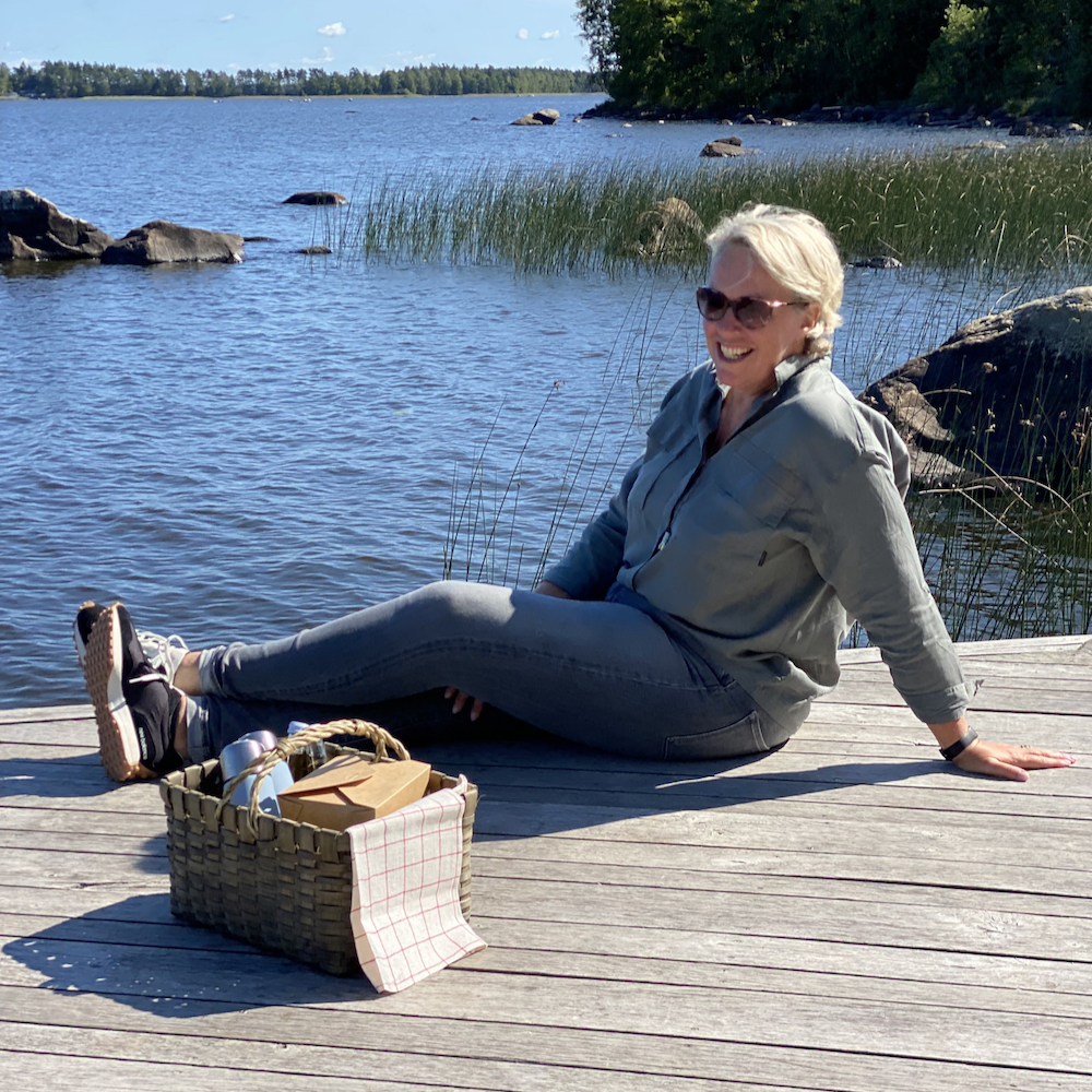 Picknicken am Wasser