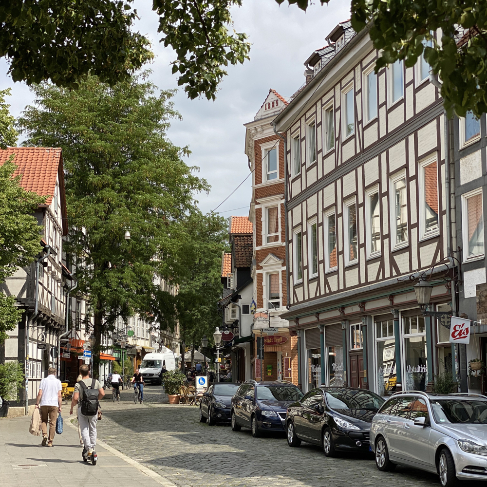 Spaziergang durch Brunswick.