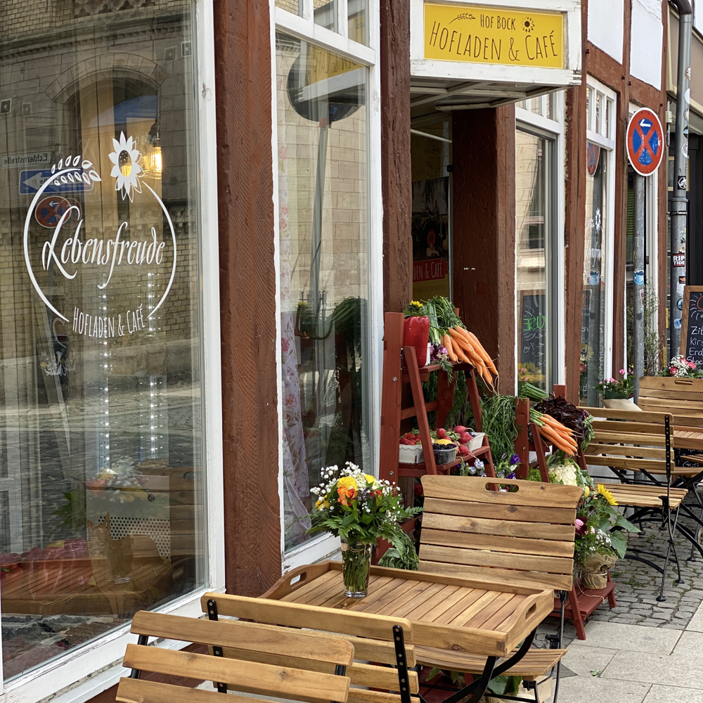 Terrasse in der Stadt