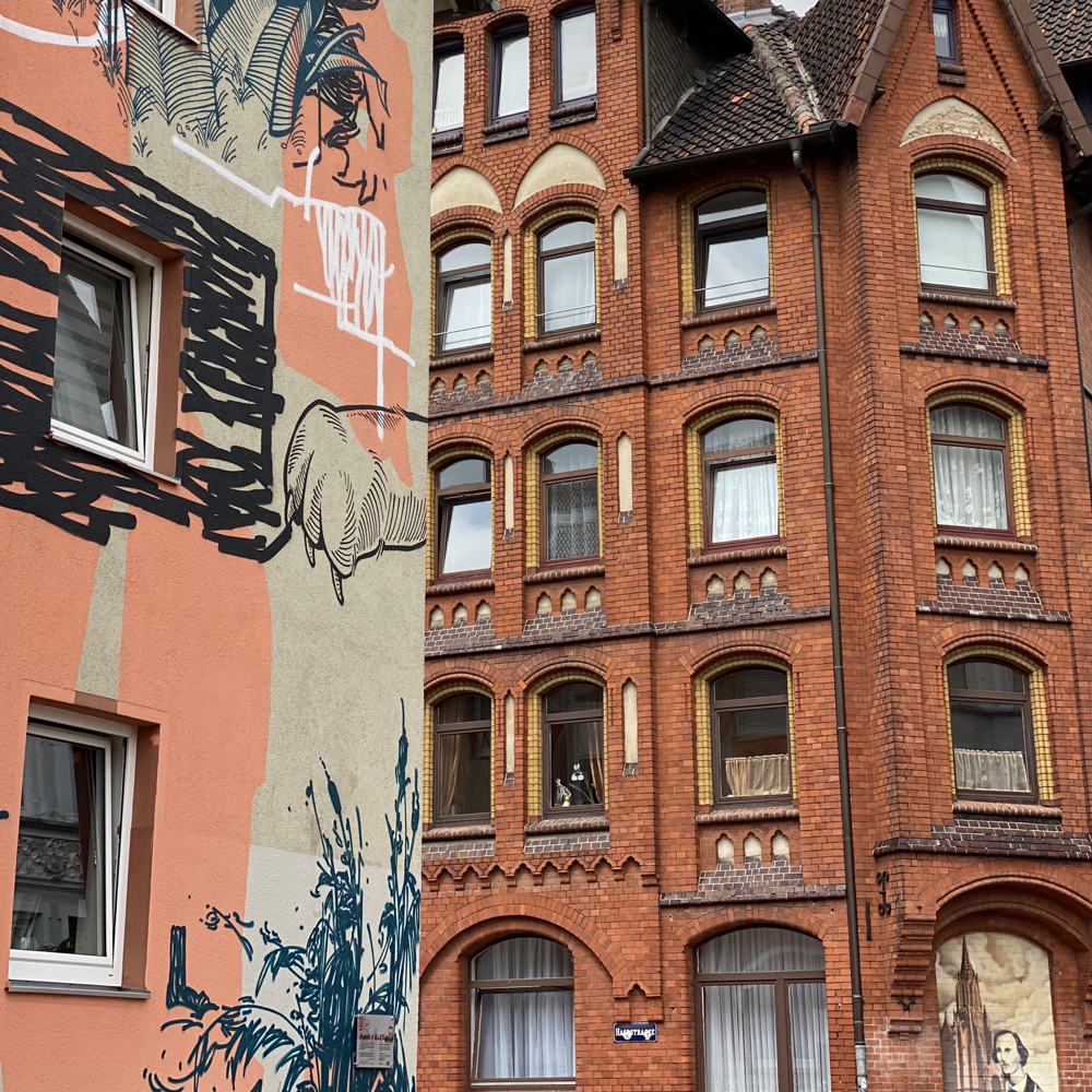 Straßenkunst in Hildesheim