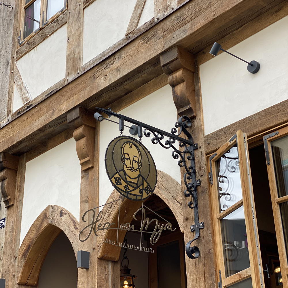 Hippe Bäckerei in Hildesheim.