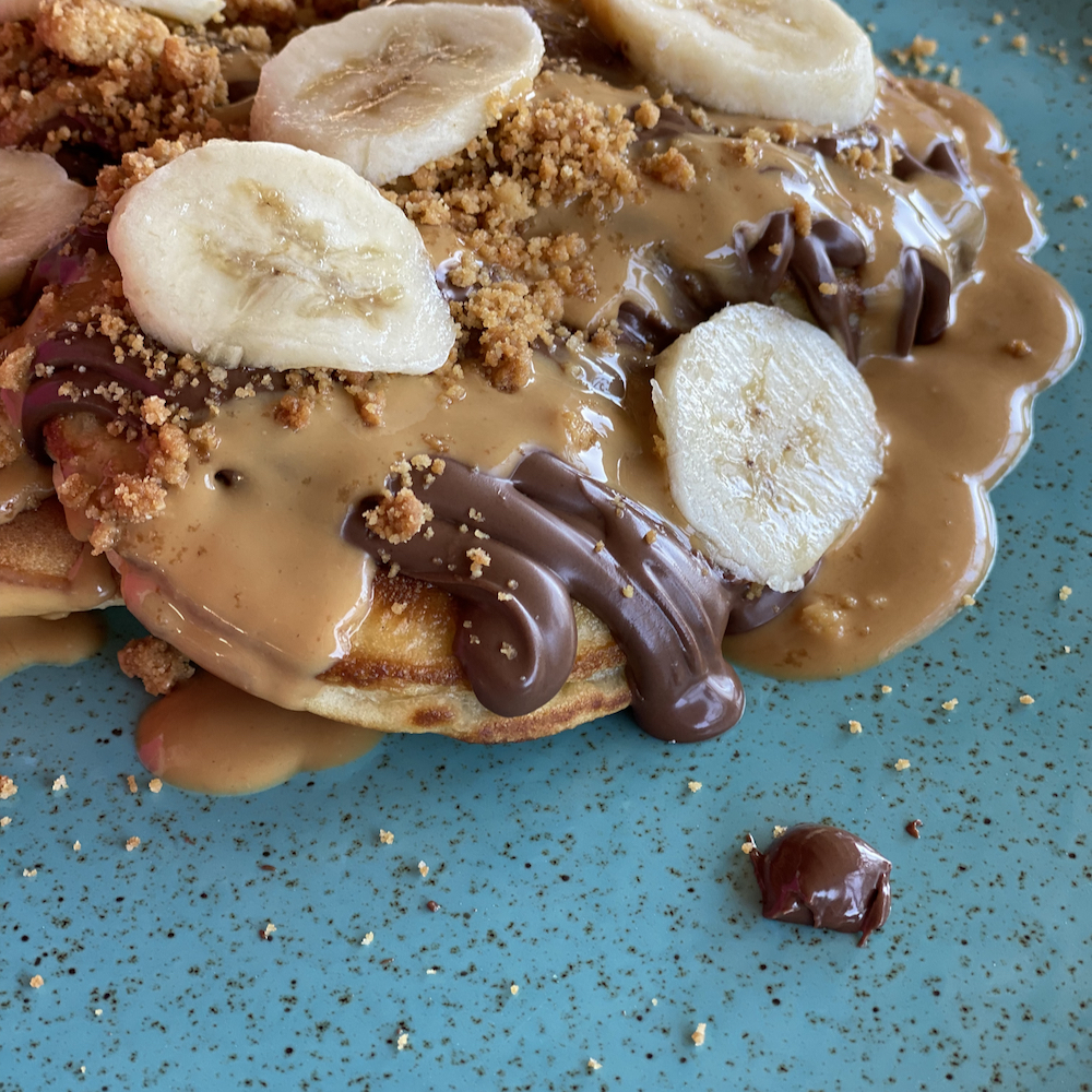 Pfannkuchen zum Frühstück