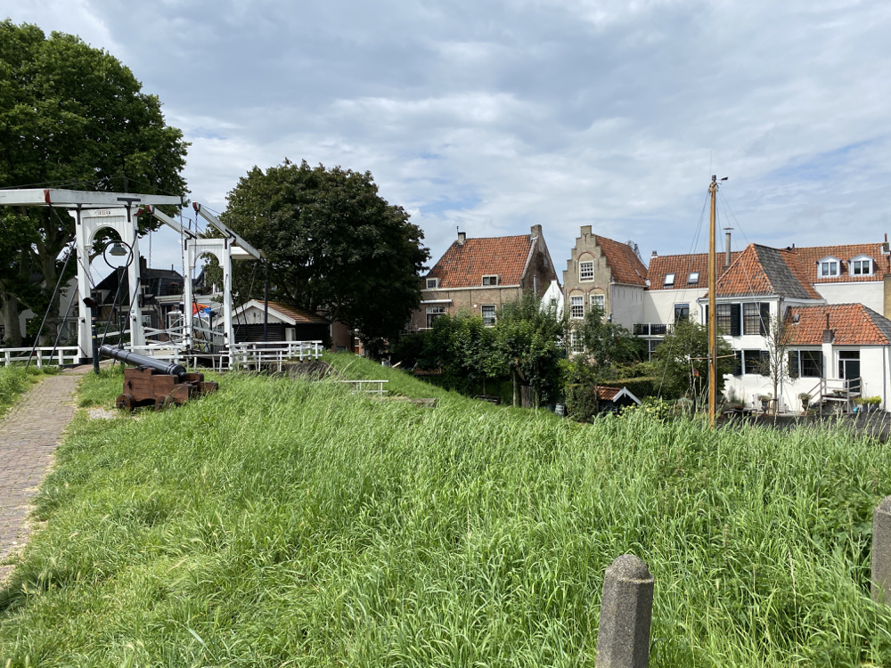 Zugbrücke im Zentrum von Schoonhoven.