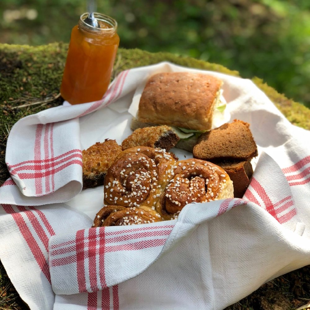 Picknick mit Zimtschnecken