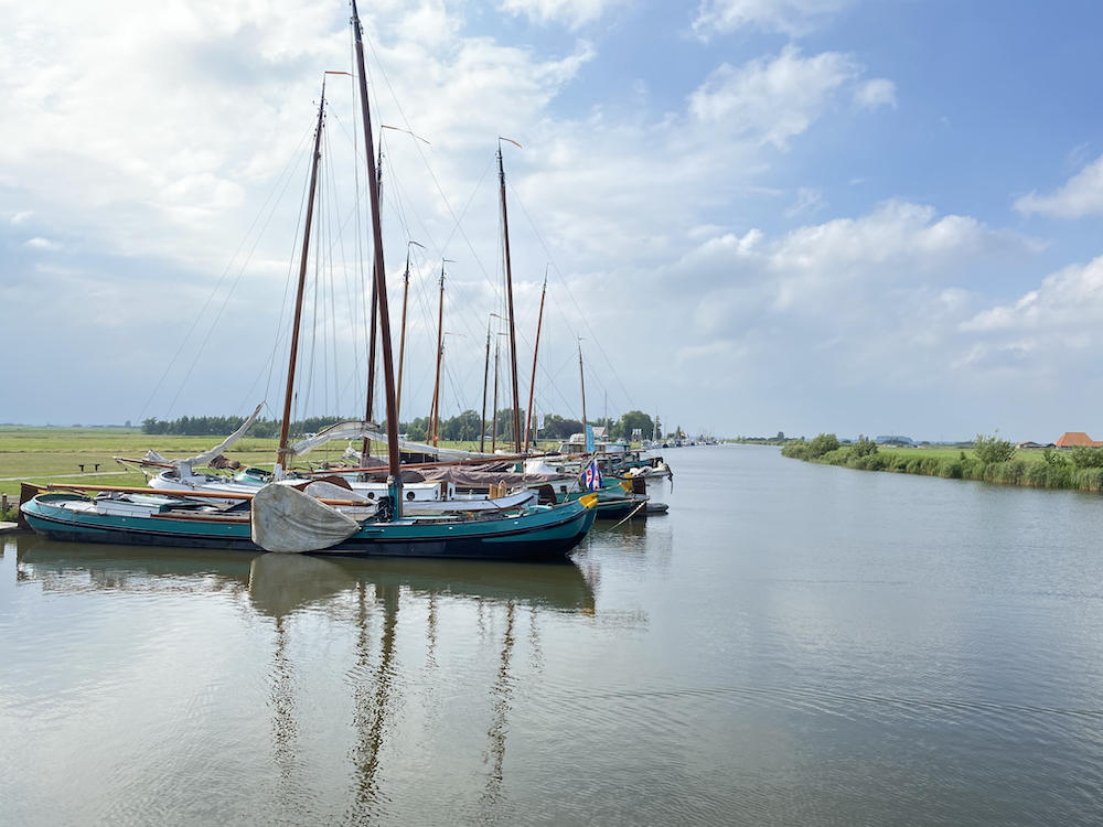 Segelboote bei Sloten