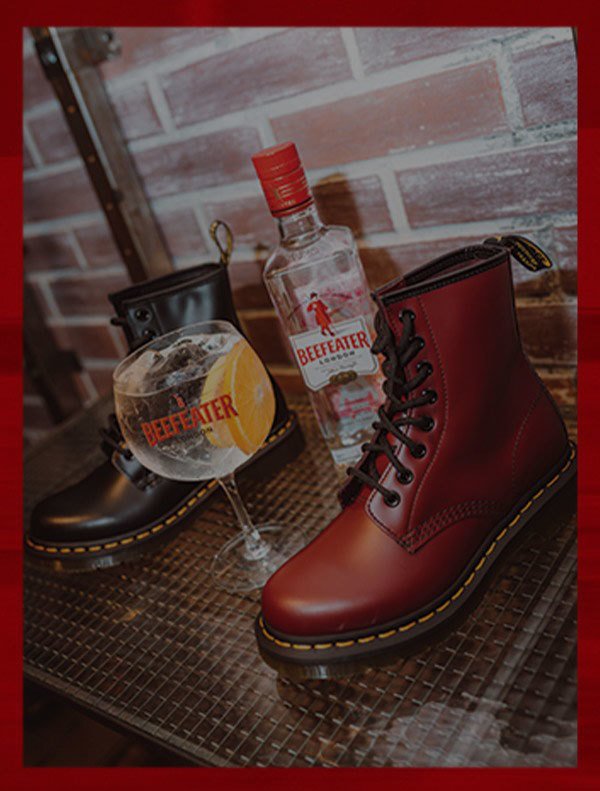 The Perfect Match The Perfect Match: el co branding entre Beefeater y Dr. Martens