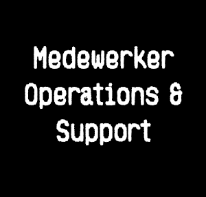 Medewerker operations & support