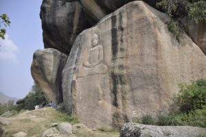Buddhist Rock Relief in the Swat Valley c ISMEO