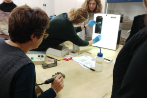 Conservation of underwater finds workshop