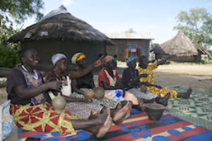 Likikiri Collective 2019 Women potters share pottery and work song as part of Art Heritage and Resilience project