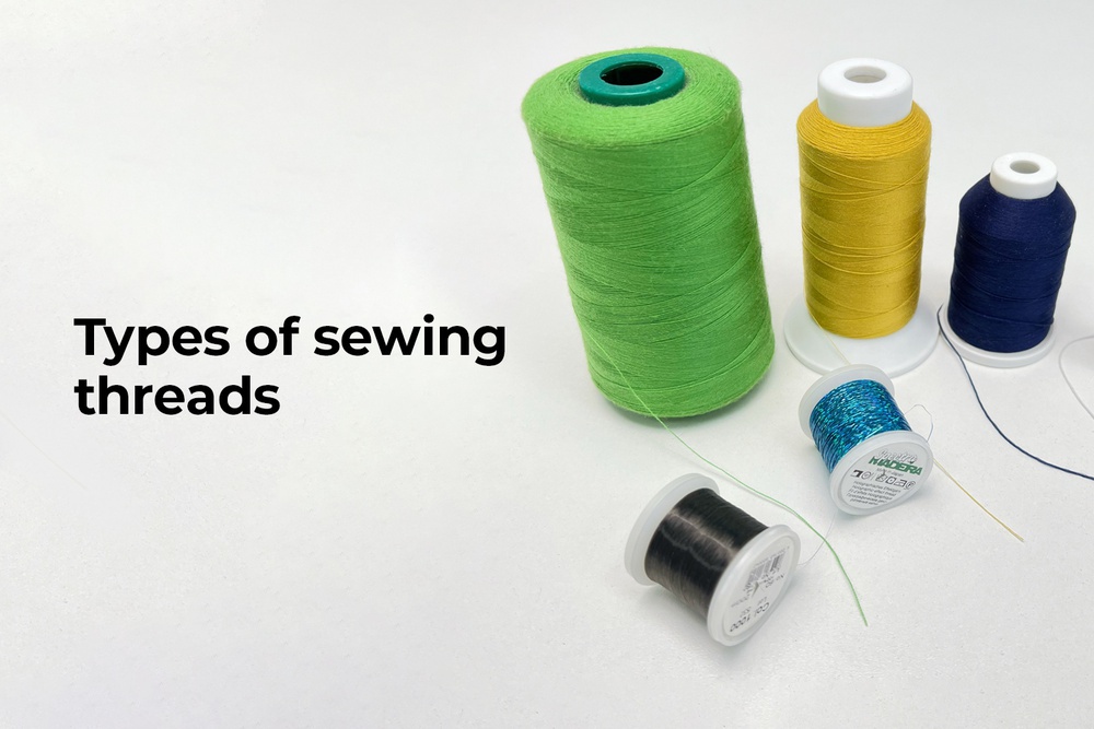 Types of sewing threads