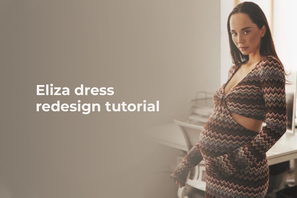 Eliza dress redesign tutorial