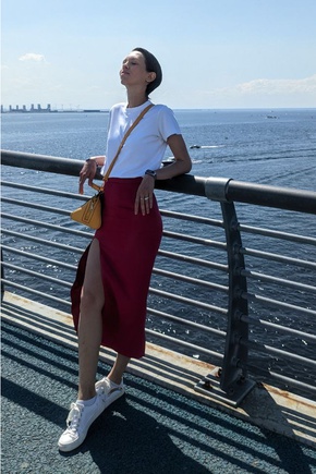 Очень эффектная юбка