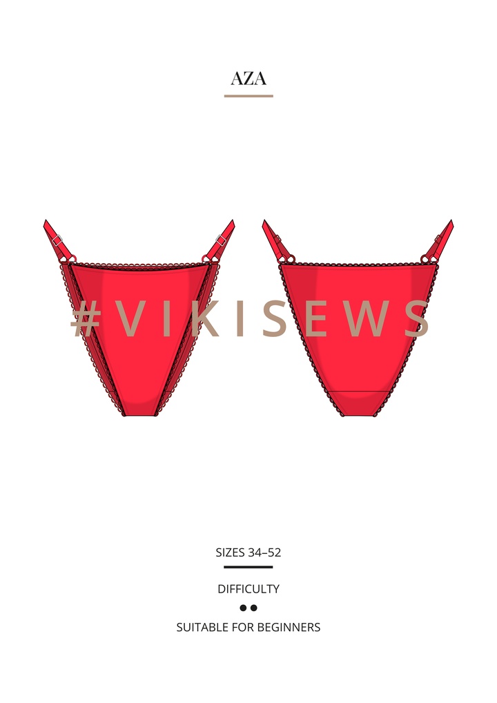 Aza tanga briefs