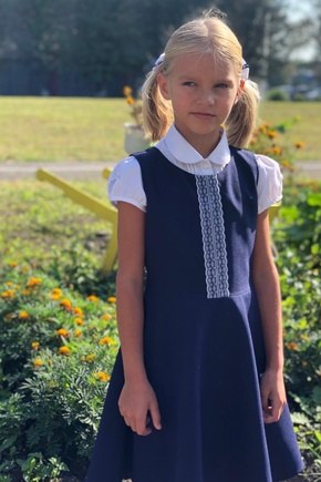 Школьный сарафан.