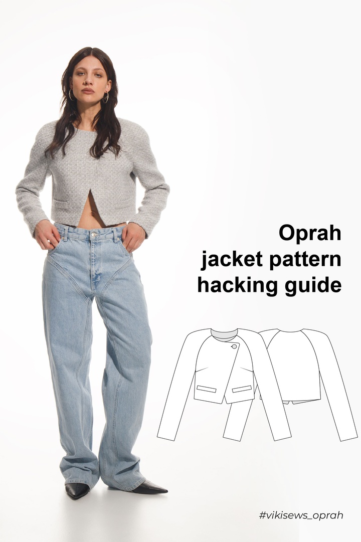Oprah jacket pattern hacking guide