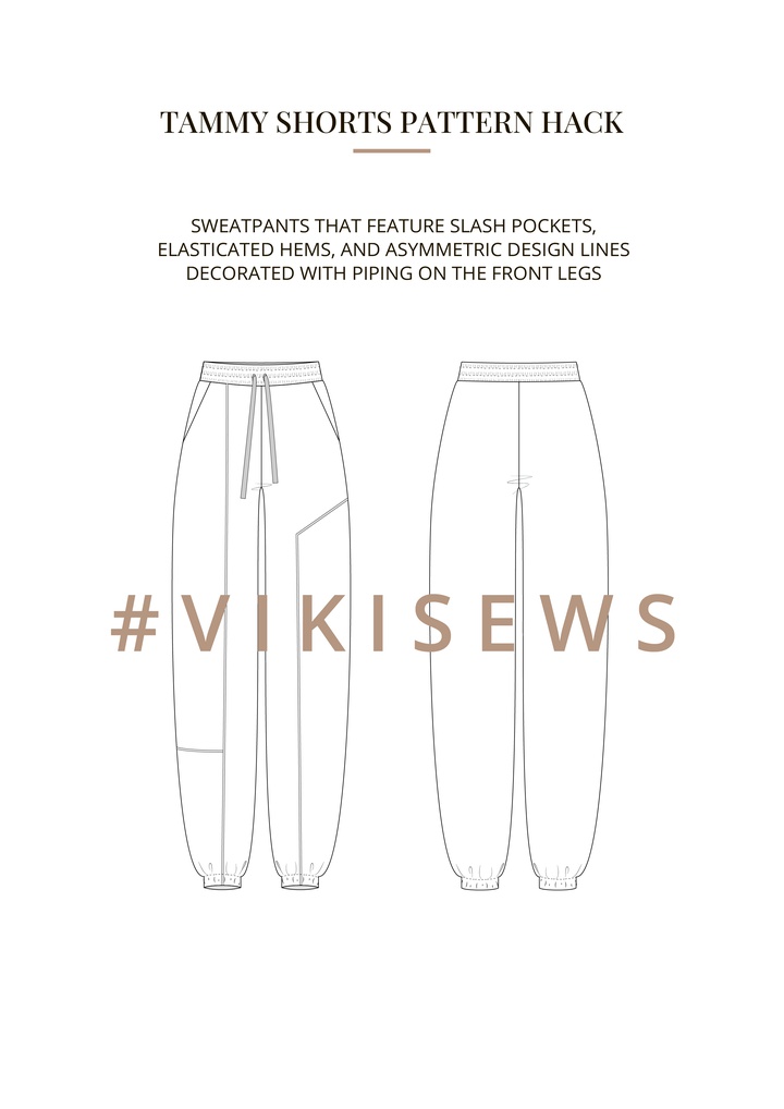 Tammy shorts pattern hacking guide