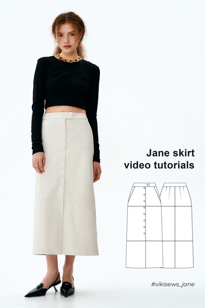 Jane skirt video tutorials