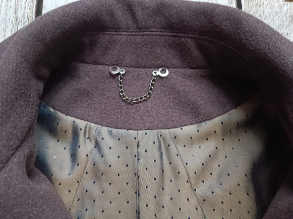 Косуха из пальтовой ткани