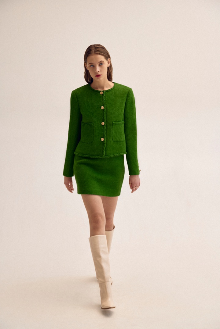 Мини-курс по пошиву твидового жакета Грейс