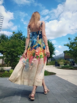 Красивый удобный сарафан