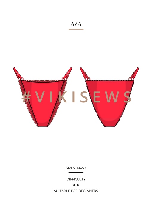Aza tanga briefs