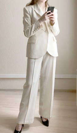 Костюм: Жакет Беллеан+брюки Жаклин