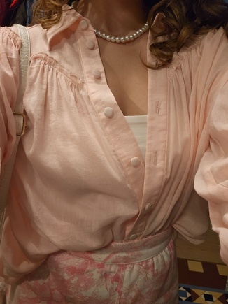 Потрясающая нежная блуза