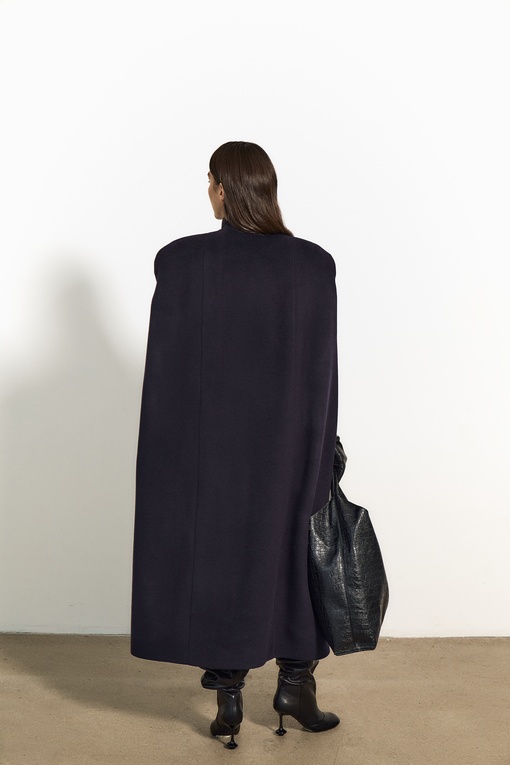 Clementine cape coat