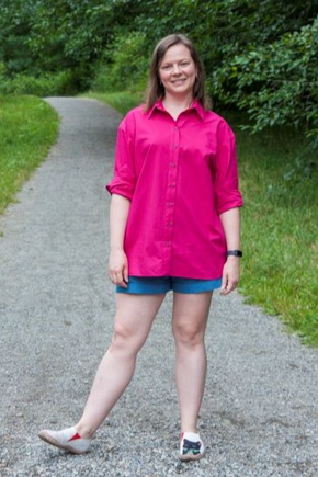 Универсальная рубашка для себя и для мужа)))